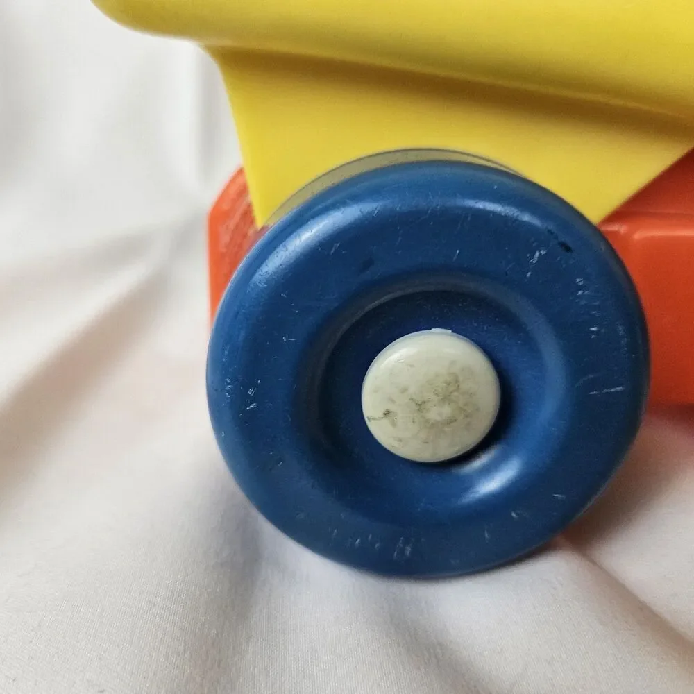Little Tikes Yellow and Orange Dump Truck Toy Vintage